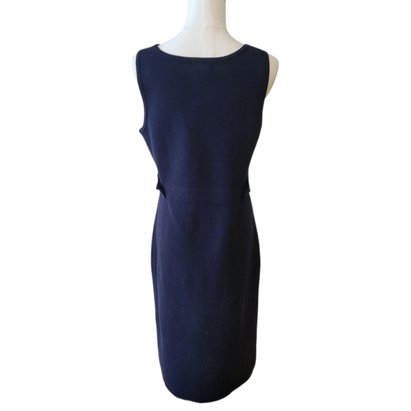 Banana Republic Blue 2 Piece Sweater Knit Suit Size 8 - Picture 6 of 9